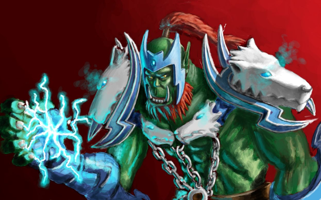 魔兽世界上古精神领袖一兽人元素萨sham