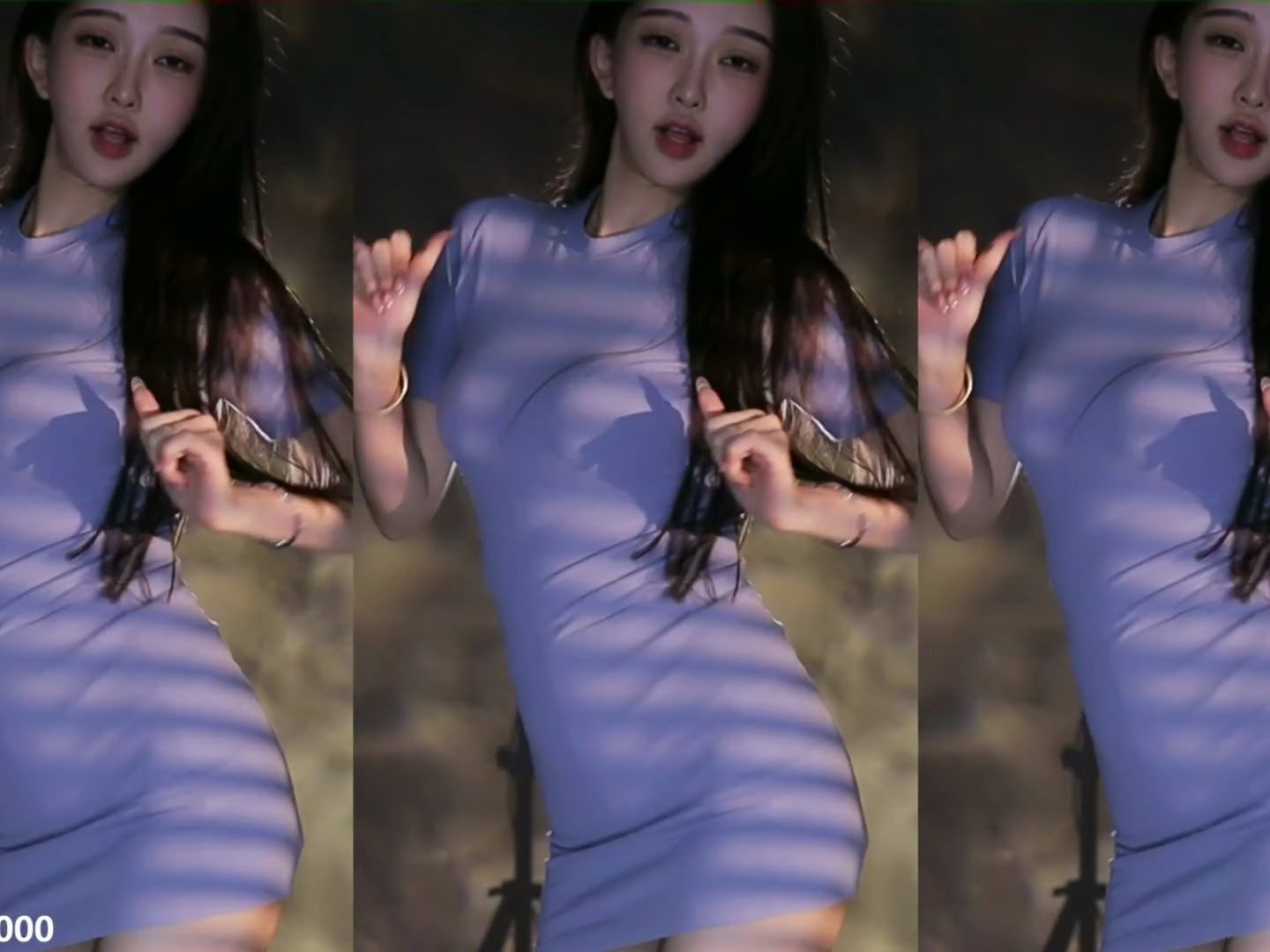 [4k] 斗鱼 南妹儿 连衣裙