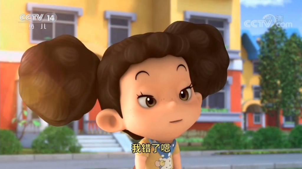 大头儿子说妈妈脑子有病又说妈妈做的红烧肉不吃,还说棉花糖的棒棒糖