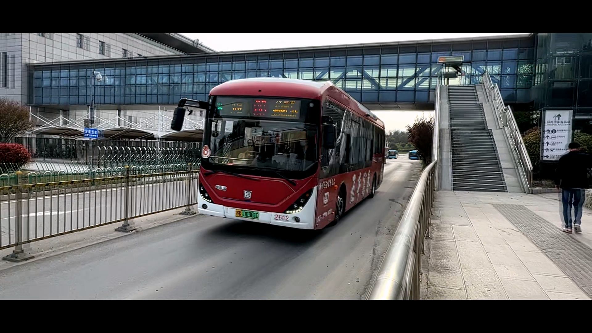 江苏扬州公交 88路 苏k00381d