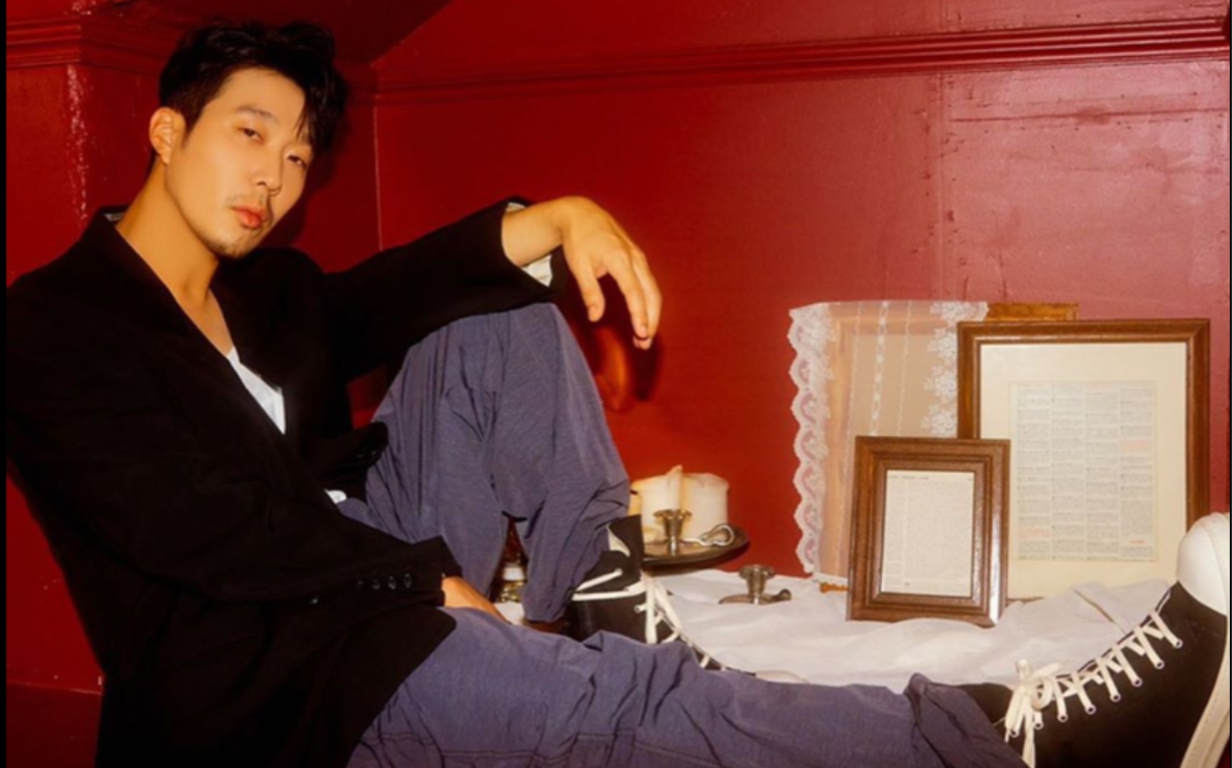 【haha ‖ 河东勋】哈哈ins更新,跳舞的哈哈魅力全开.