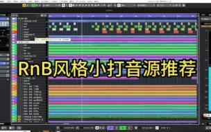 Descargar video: RNB风格小打音源推荐