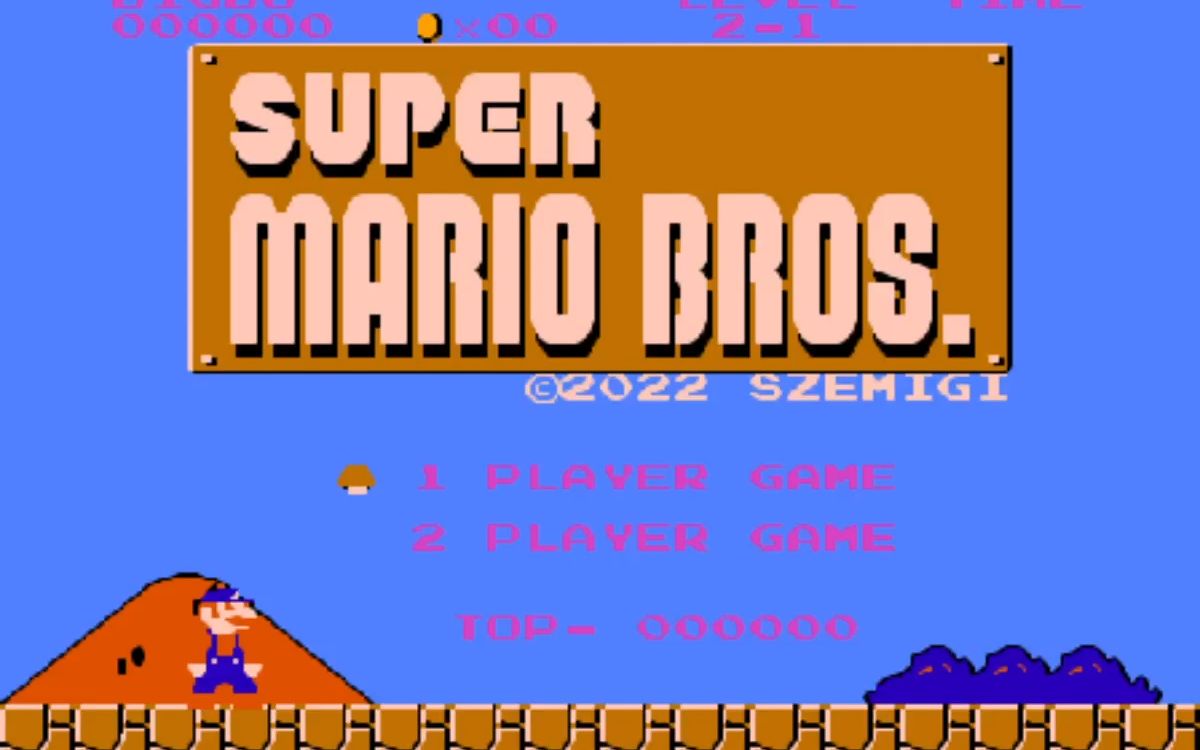 马里奥改版(bigger better super mario bros) 9-1试玩