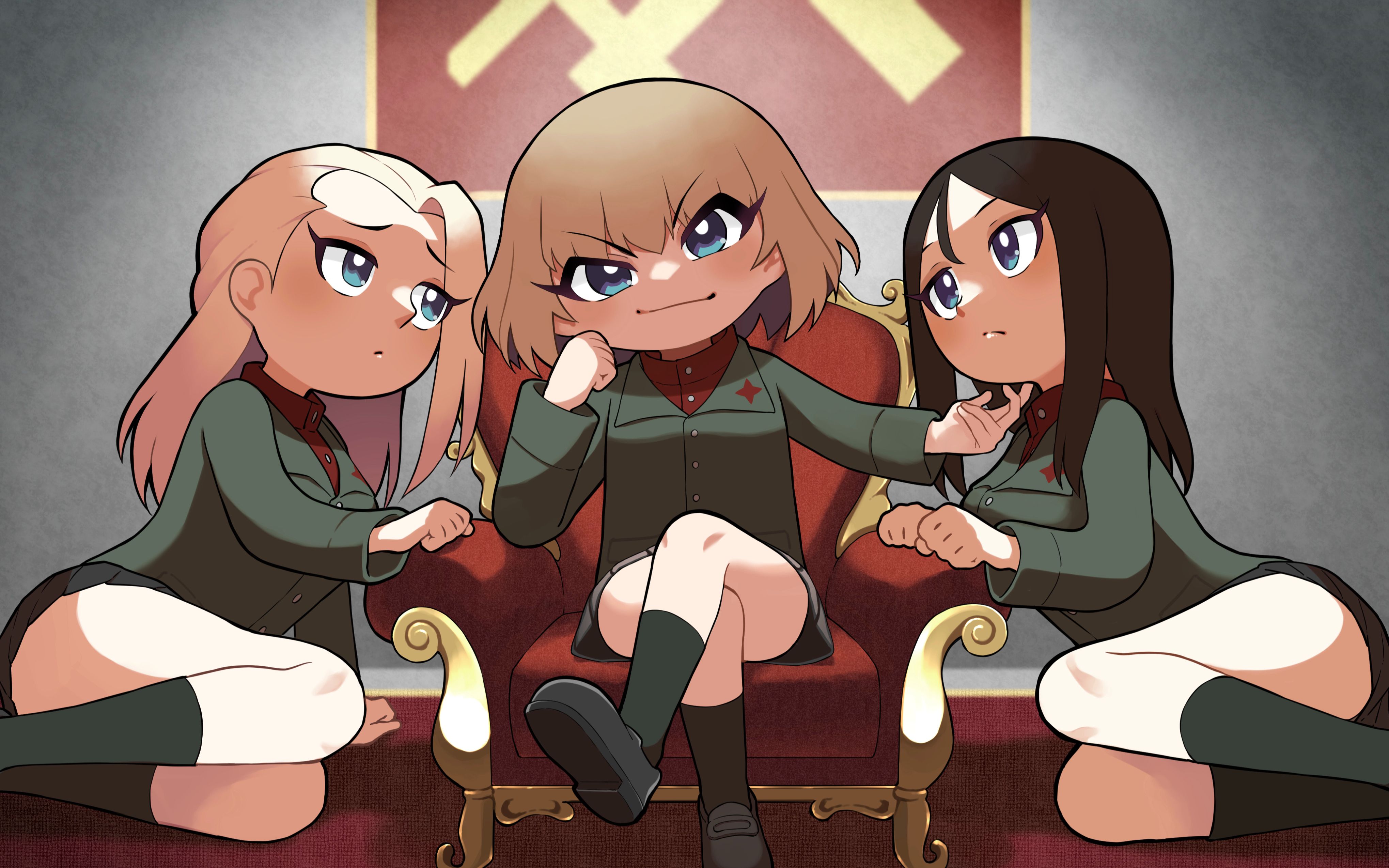 【少女与战车】home! sweet home!