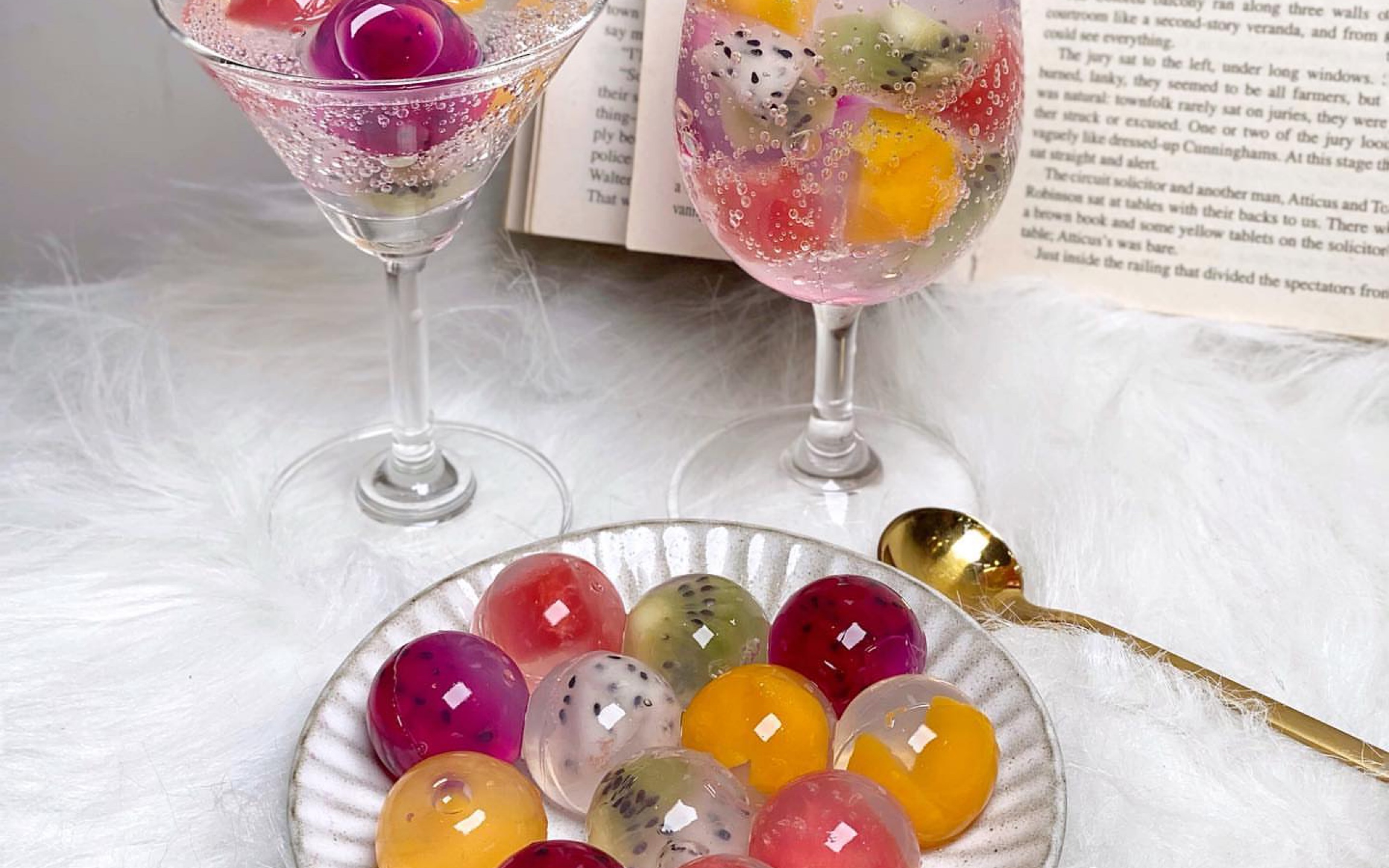 不吃新鲜水果且浪费时间只为了qq水果冻