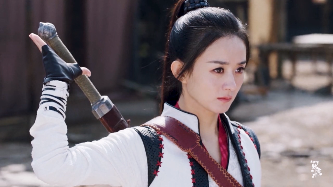 赵丽颖#|#赵丽颖周翡#周翡武打合