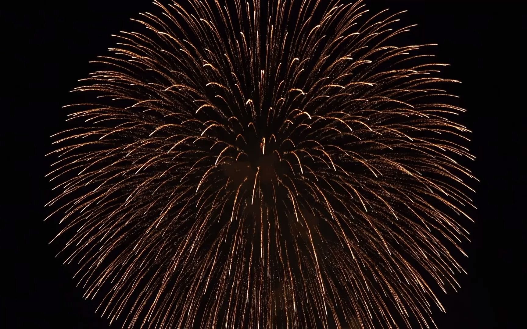 用日本华丽的花火大会来庆祝2021年的到来