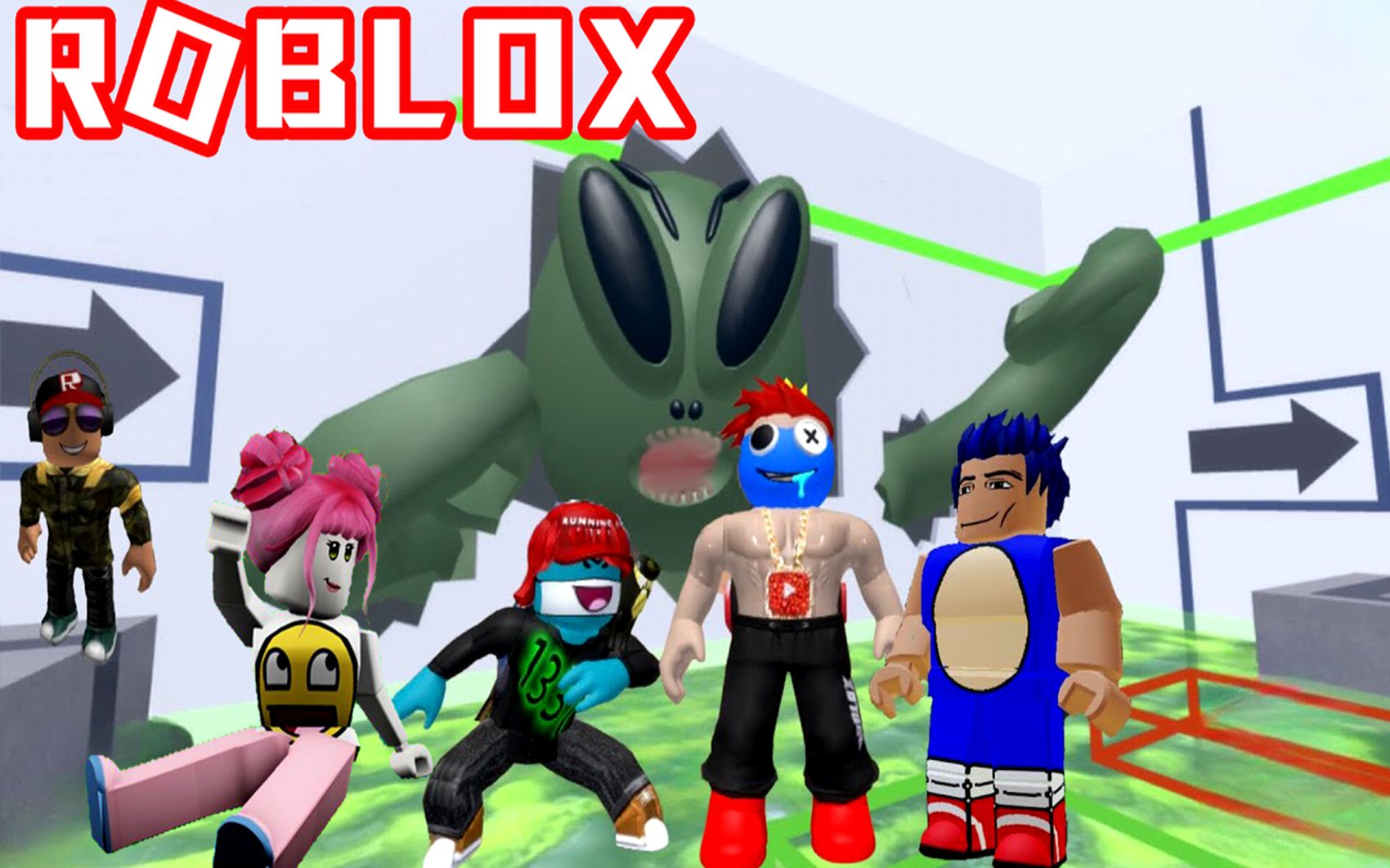 ROBLOX逃离外星人:我被外星人吃了,它的肚子构造好复杂!哔哩哔哩bilibili游戏实况