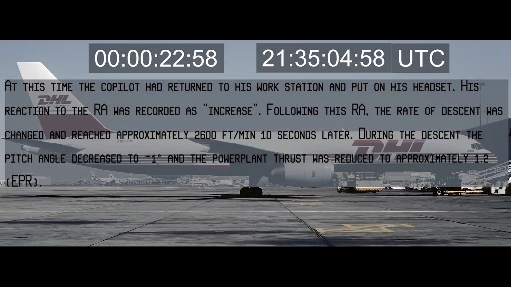 [图]乌伯林根空难-DHL611黑匣子录音（附部分字幕）