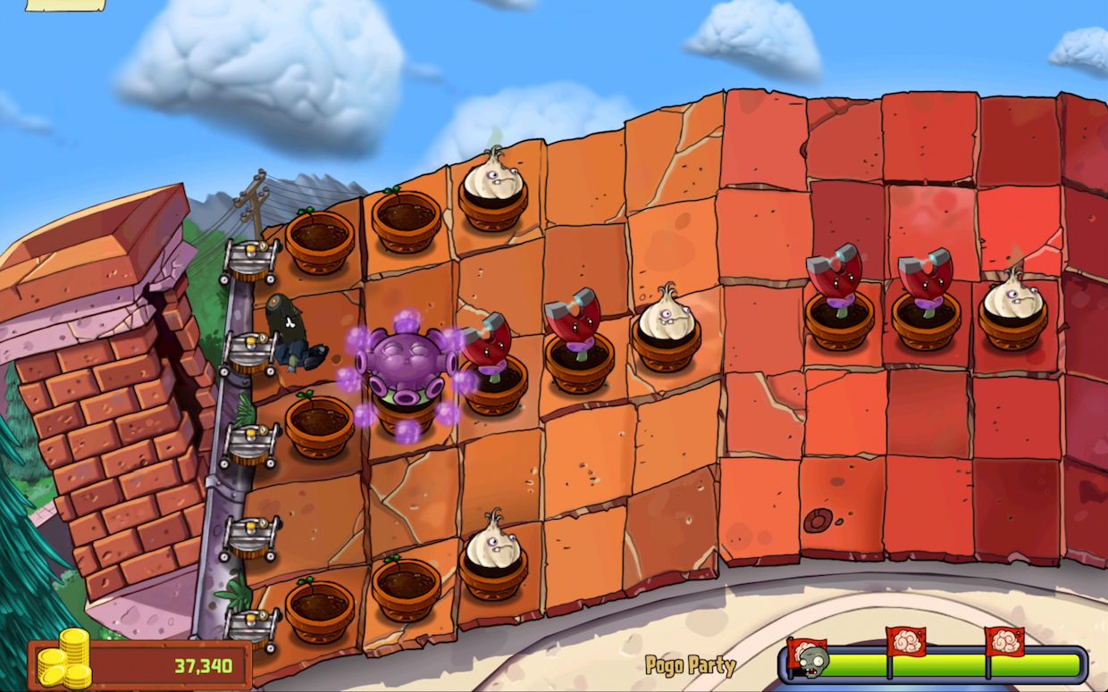 如何优雅地通过植物大战僵尸:跳跳舞会?