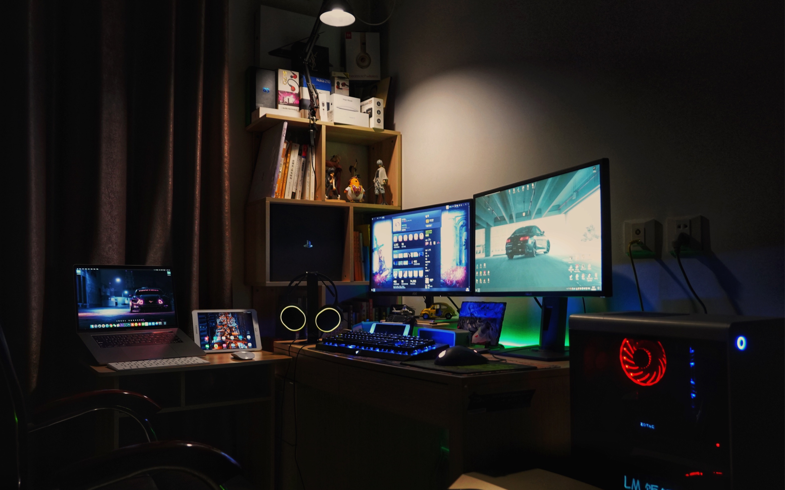 【桌面分享】快乐肥宅的桌面布置是什么样子v2.