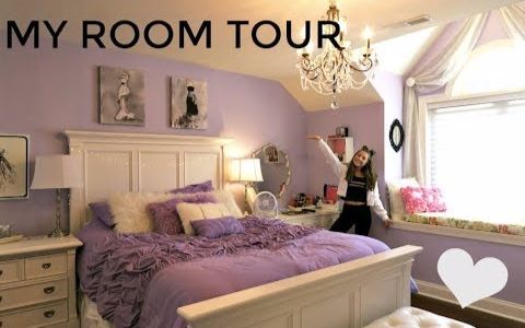 美国青少年的紫色房间参观输在起跑线系列ROOM TOUR!  Mackenzie Ziegler哔哩哔哩bilibili