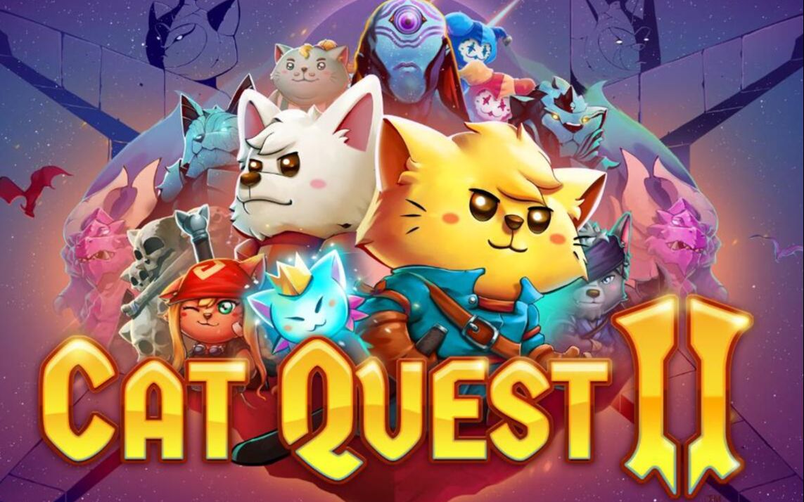 [图]【Cat Quest 2第一期】在女朋友家里玩游戏疯狂暴毙这件事！RPG就是最好玩的！