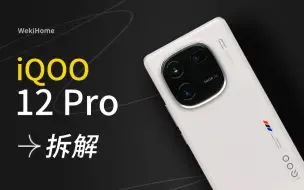 下载视频: 【享拆】iQOO 12 Pro 拆解：不再 iQOO，但更 iQOO