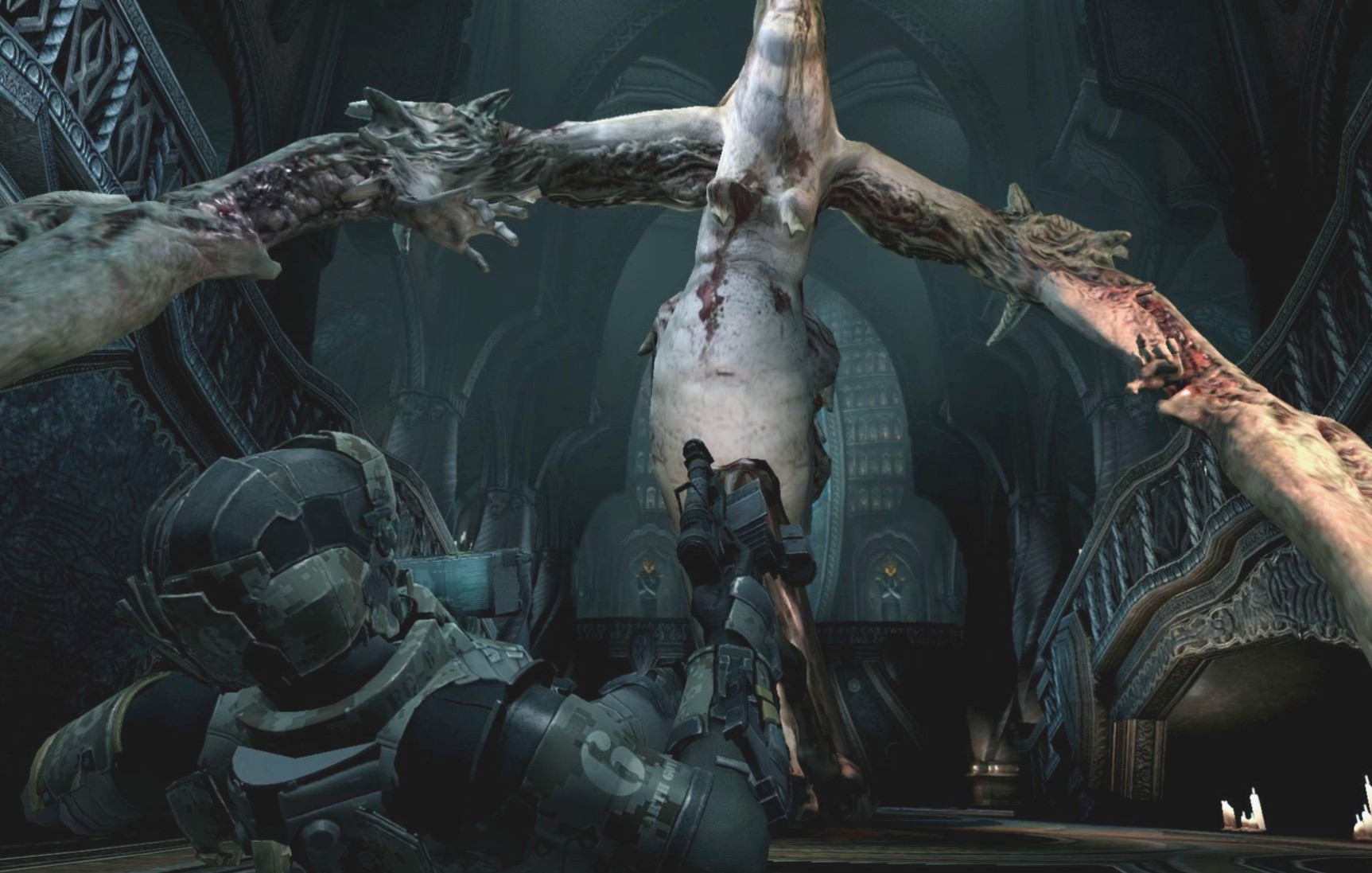 【死亡空间2】为什么是系列巅峰之作?工程师艾萨克化身电锯猛男!