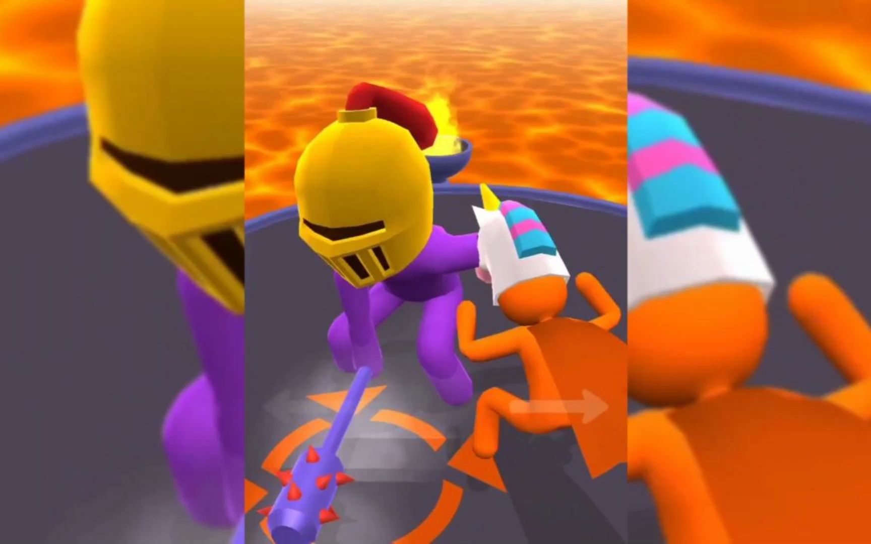 游戏《巨人冲冲冲》 -快看我如何收集队友打败终点的大怪兽!