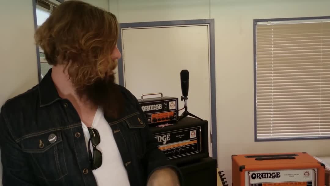 【slipknot】【stone sour】jim root - orange rockerverb 100 mkiii