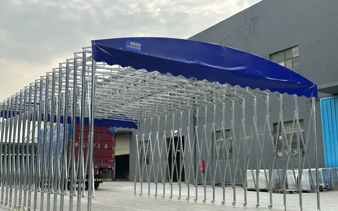 开封鼓楼-展会推拉雨篷-活动推拉蓬-智晟产品稳定