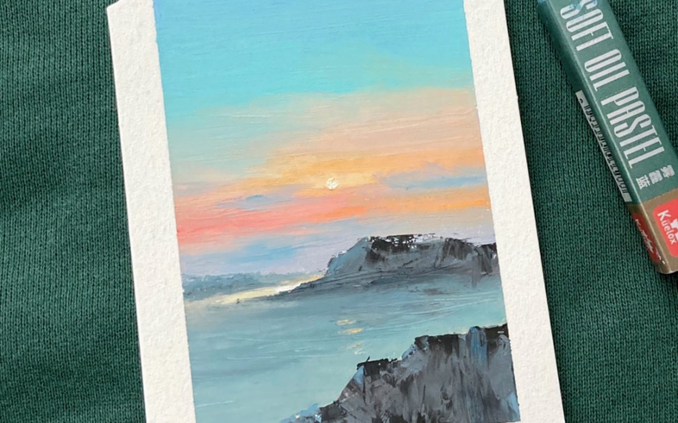 油画棒色彩练习