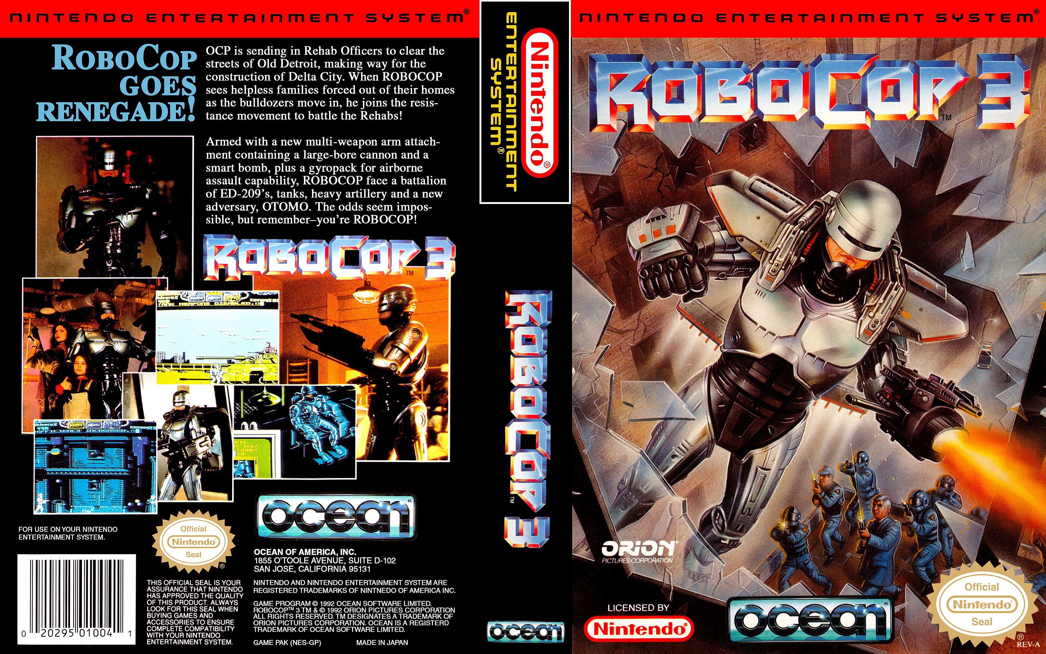 [图][WiiGuy系列自压088] FC/NES 游戏音乐 RoboCop 3 机械战警3 OST 立体声版