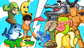 Ai山海经融合进化！鳄鱼轰炸机、木棍人、三腿鲨鱼等应有尽有！