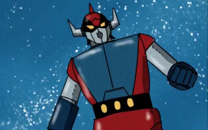 动画外国大佬自制の昭和风机战同人动画无敌战士伽马机器人op