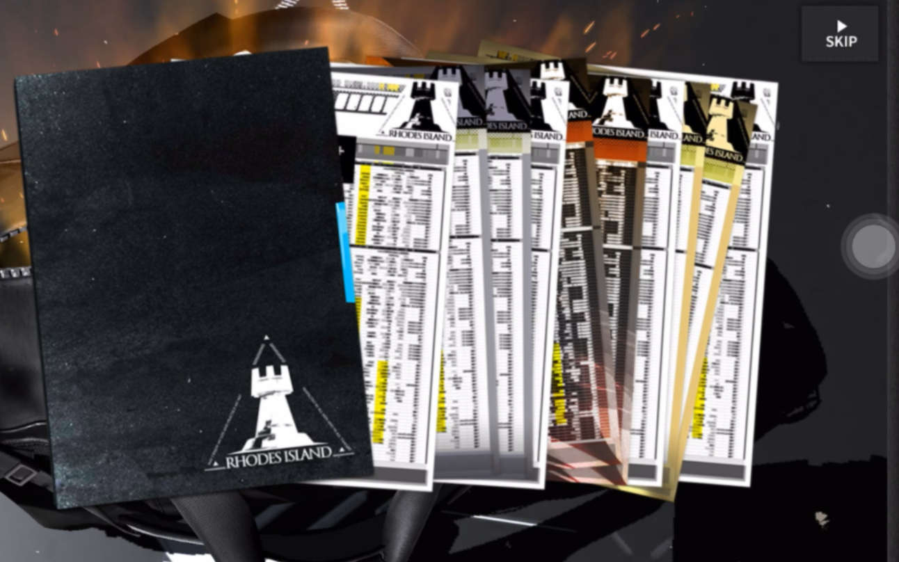 「明日方舟」抽卡实录-歪了这么多六星是正常的吗?