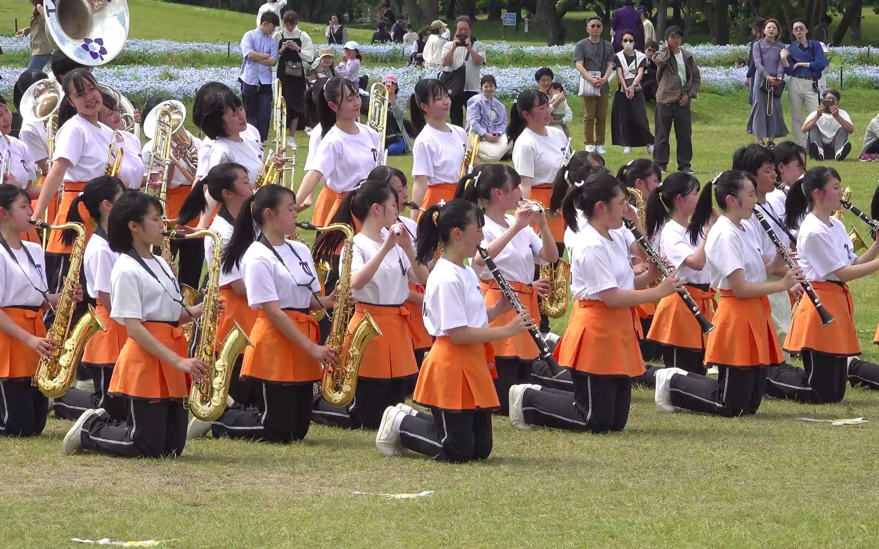 京都橘高校吹奏楽部 2023-05-05 海の中道海浜公園 マーチングステー