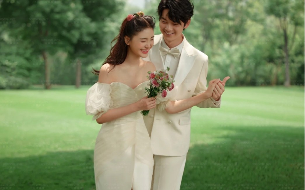 唯美森系婚纱照78静谧森林61浪漫约会