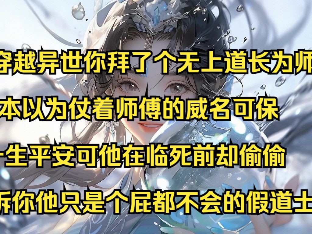 [图]穿越异世你拜了个无上道长为师本以为仗着师傅的威名可保一生平安可他在临死前却偷偷告诉你他只是个屁都不会的假道士