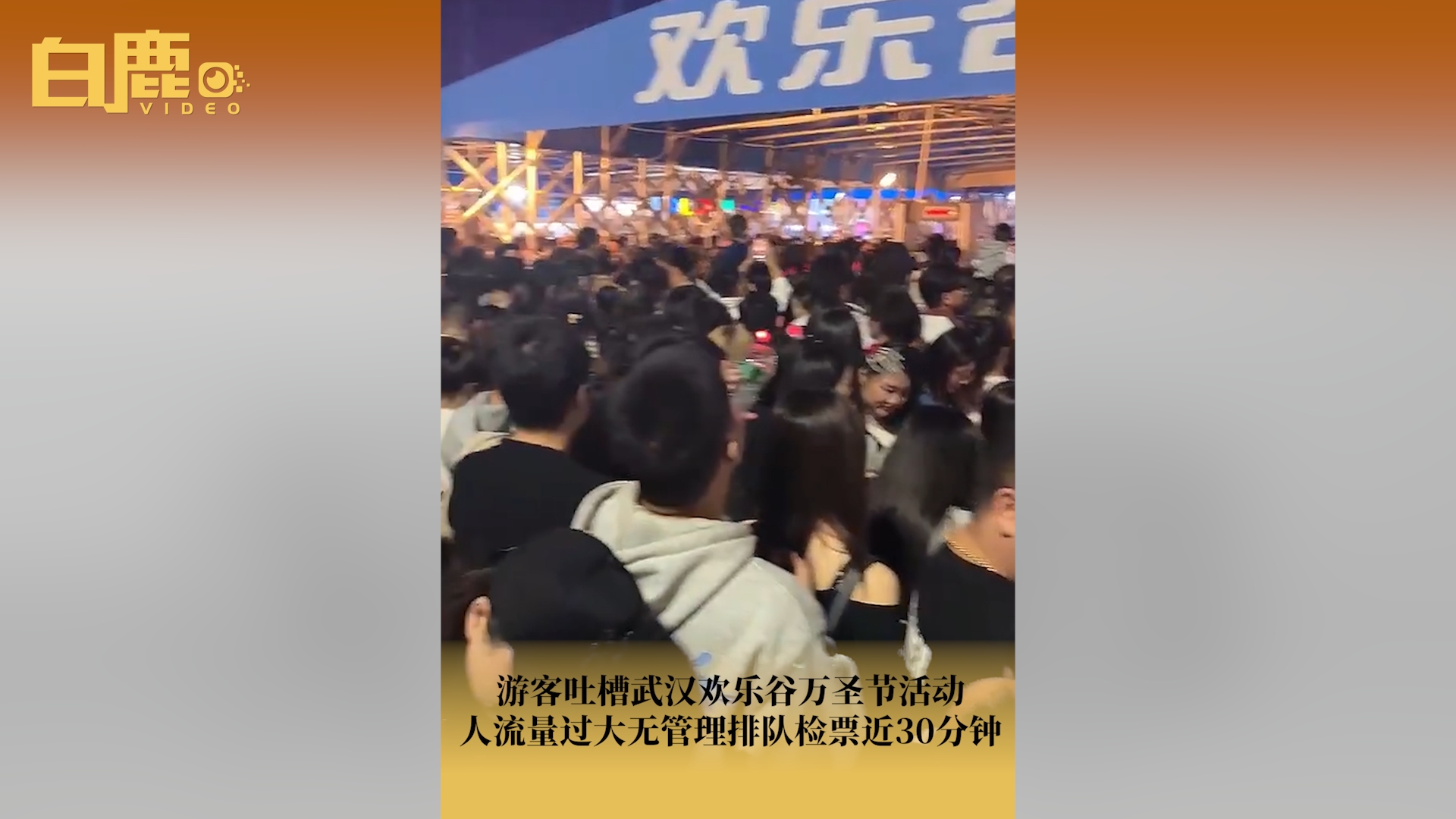 游客吐槽武汉欢乐谷整晚排队只玩到一个项目哔哩哔哩bilibili