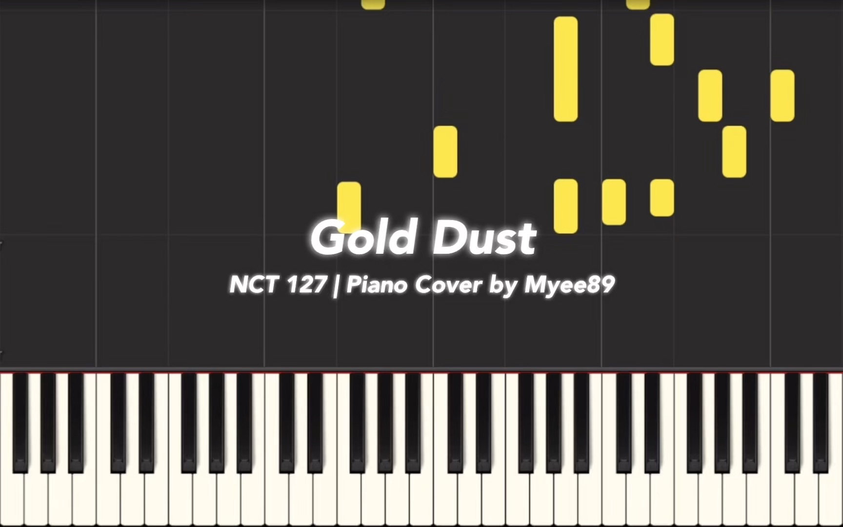 [图]【钢琴版】NCT 127 - Gold Dust (波光)