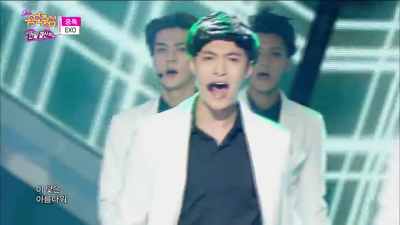 EXO  Overdose, Show Music core 20141227哔哩哔哩bilibili