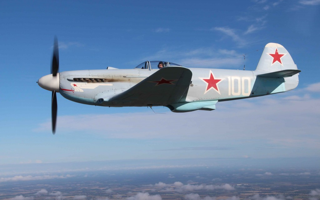 苏联yak3m战斗机white100涂装
