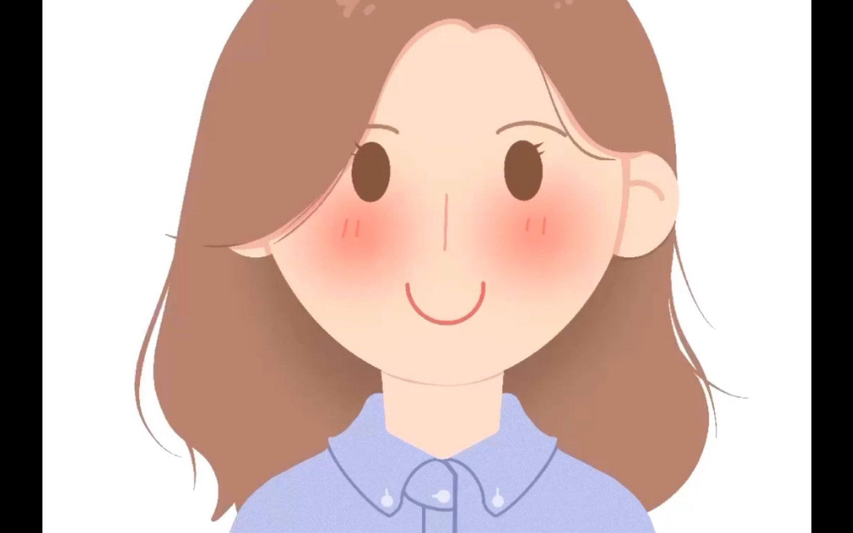 【简笔画证件照】画一些小头像也好治愈哦