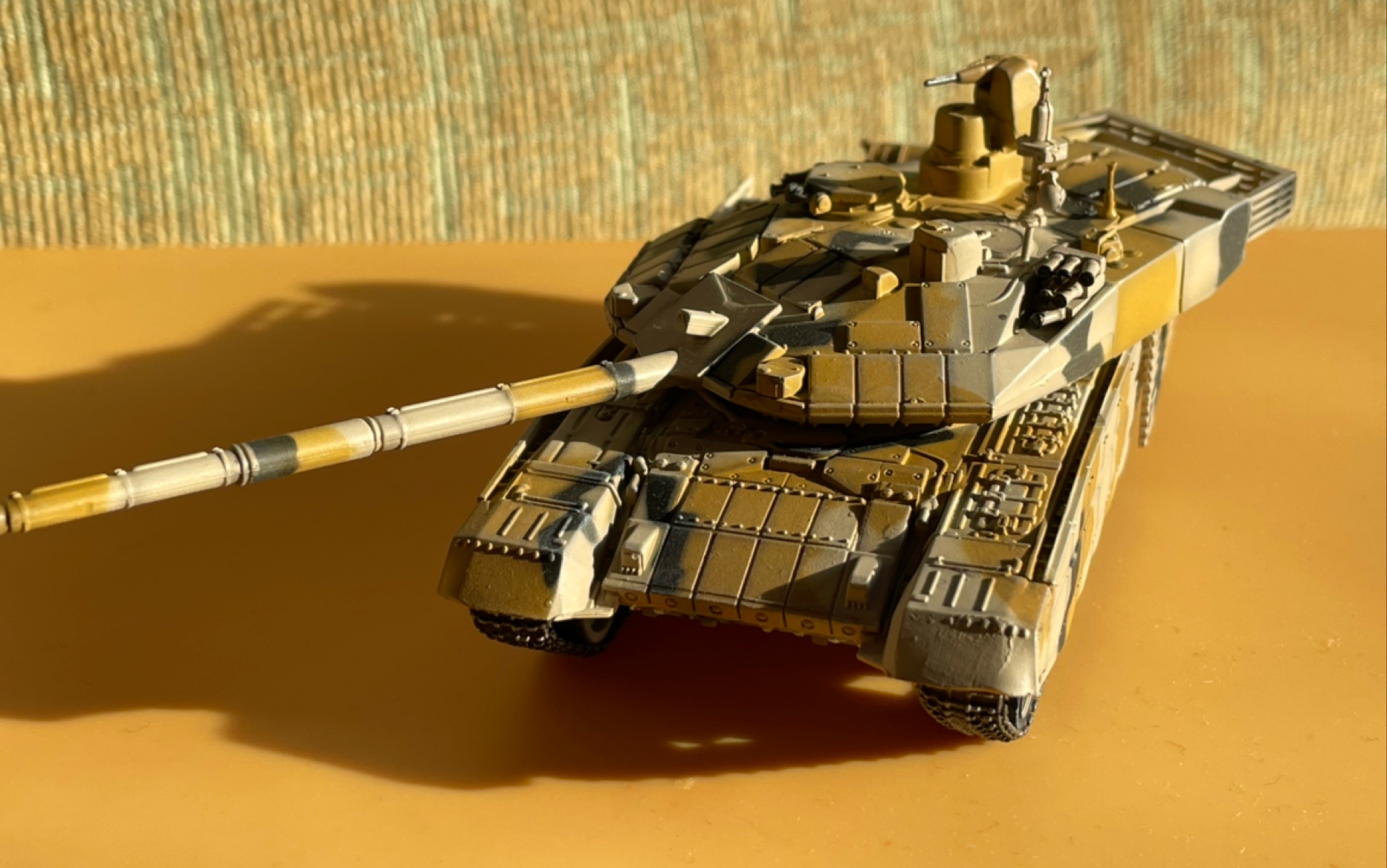 搜模阁1:72坦克模型分享 俄罗斯t90ms 主战坦克