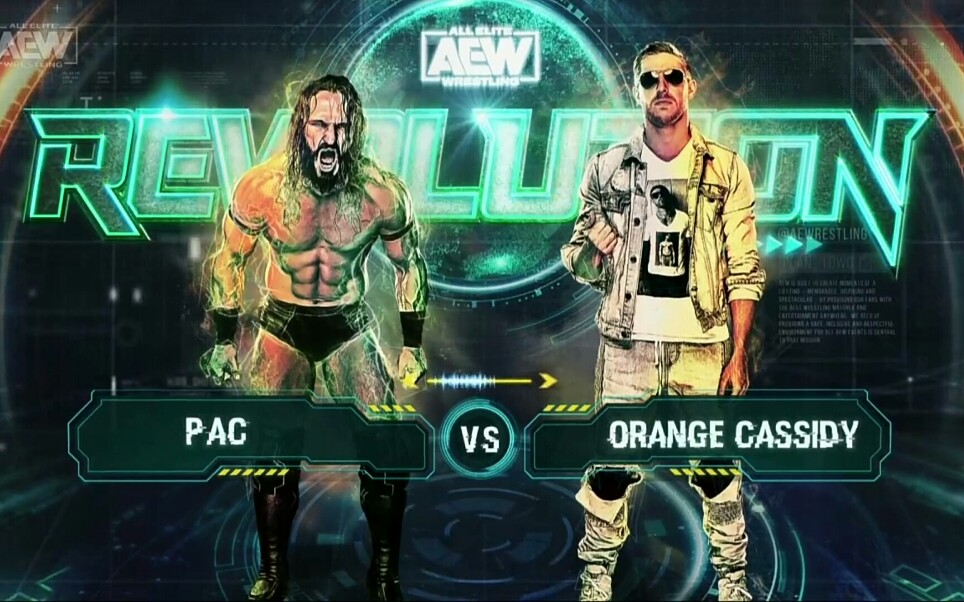 剪辑革命大赛aewpacvs橘神奥兰治卡西迪orangecassidy