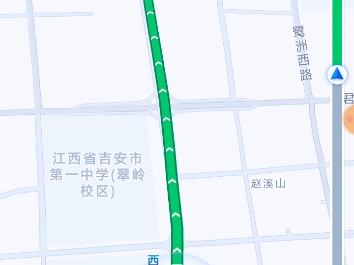 [高德地图模拟导航]青原汽车站-吉安西站(江西省吉安市吉州区)