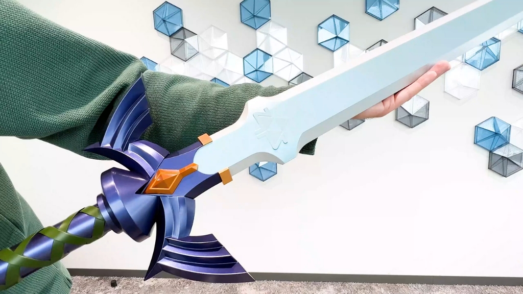 proplica 塞尔达传说 大师剑 试作品 音效简单演示和造型展示视频