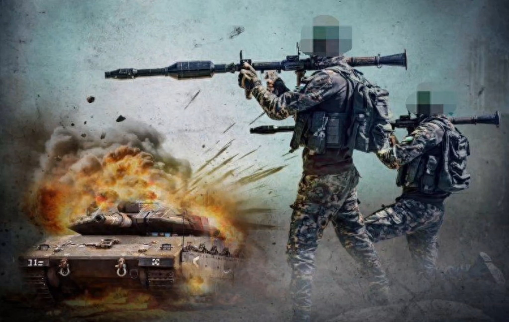 亚辛105mm rpg,以色列军队的梦魇