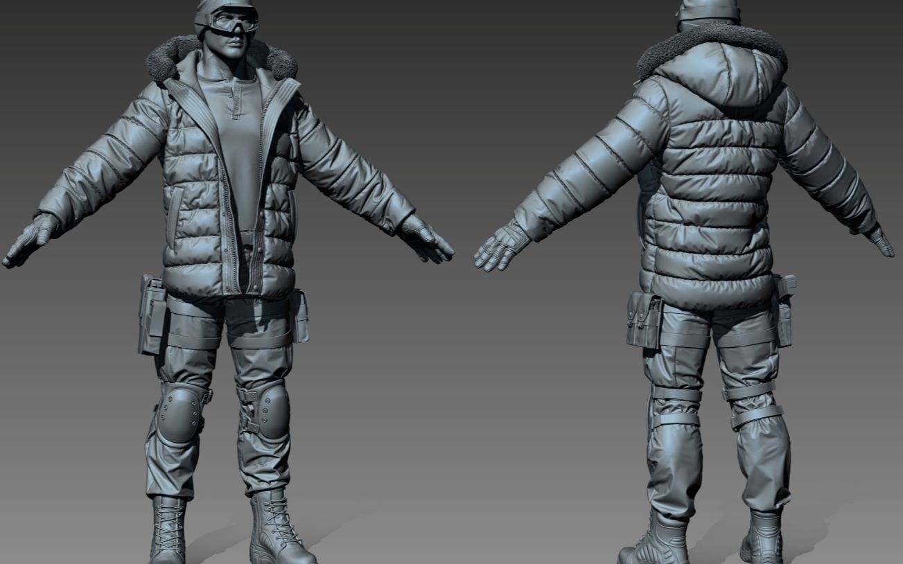 marvelousdesigner3分钟小技巧护膝类道具算法