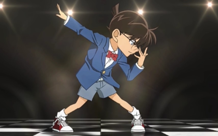 柯南跳手指舞
