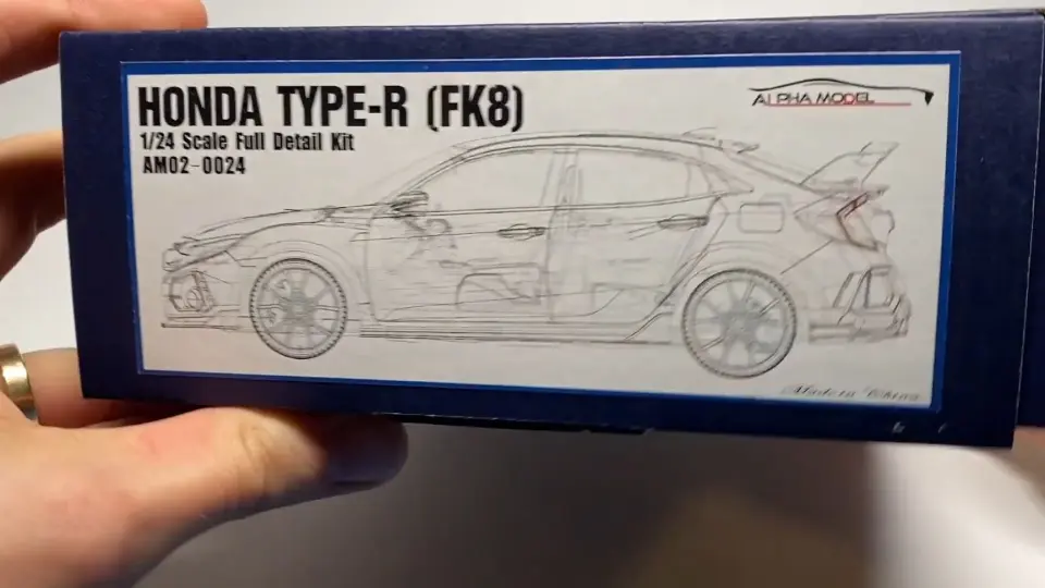 1/24 scale model car kit Mazda RX7 FD (FEED)魔王——Alpha Model