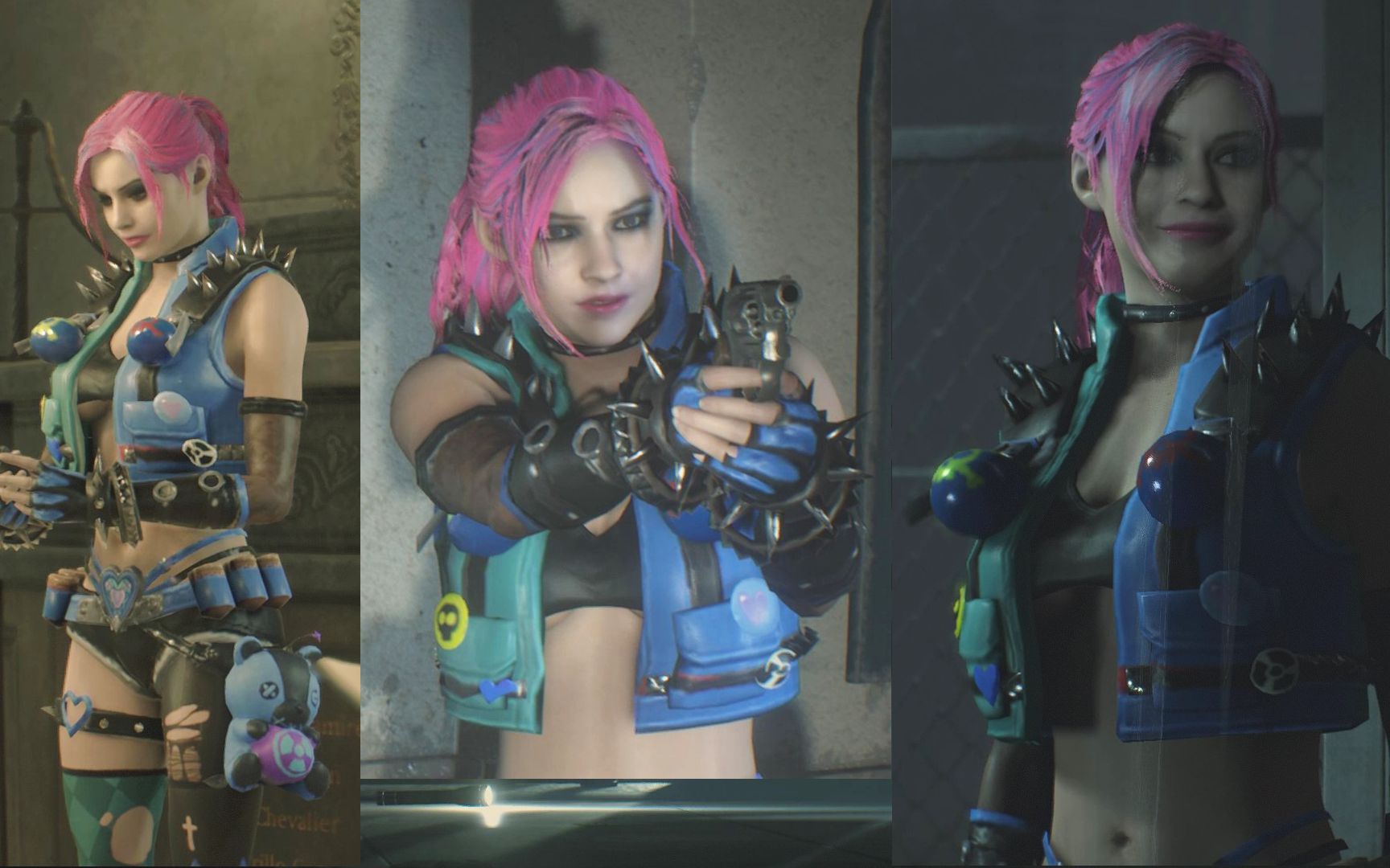 朋克少女克莱尔生化危机2重制版