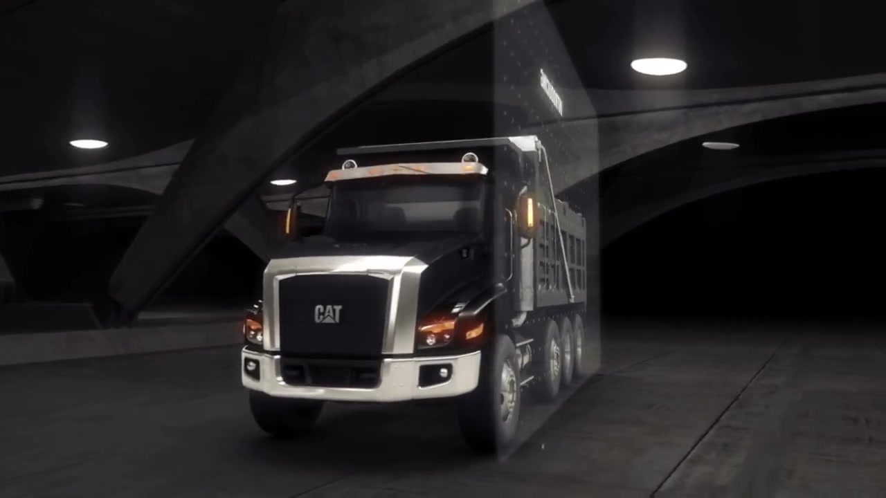 cat ct660 卡车3d演示