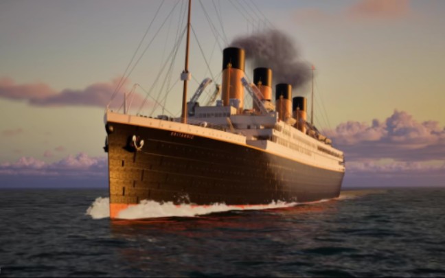 我的世界1/5泰坦尼克号船体改不列颠尼克号教程