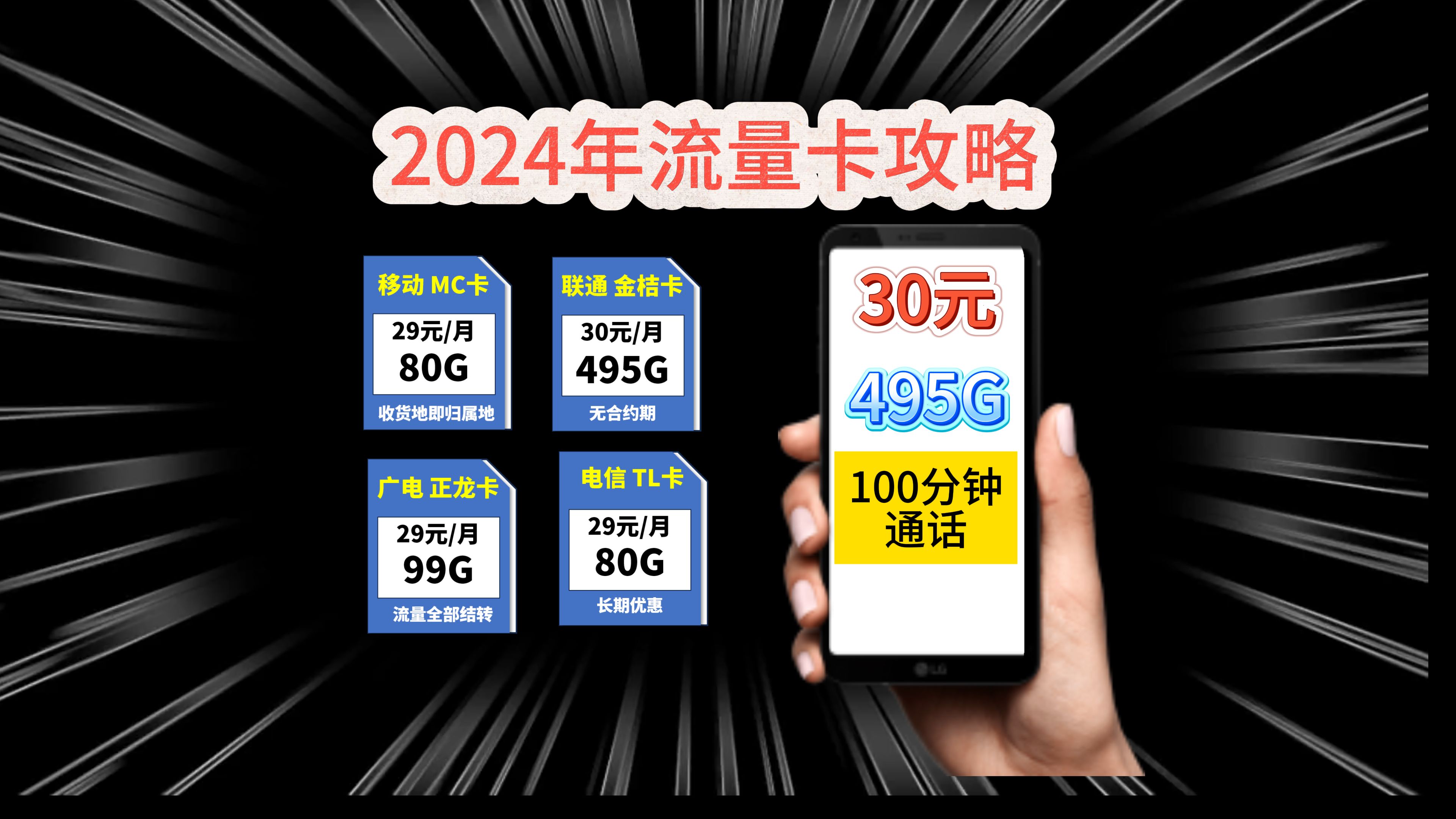 2024年流量卡选购攻略&联通流量卡/移动流量卡/电信流量卡/广电流量卡推荐哔哩哔哩bilibili