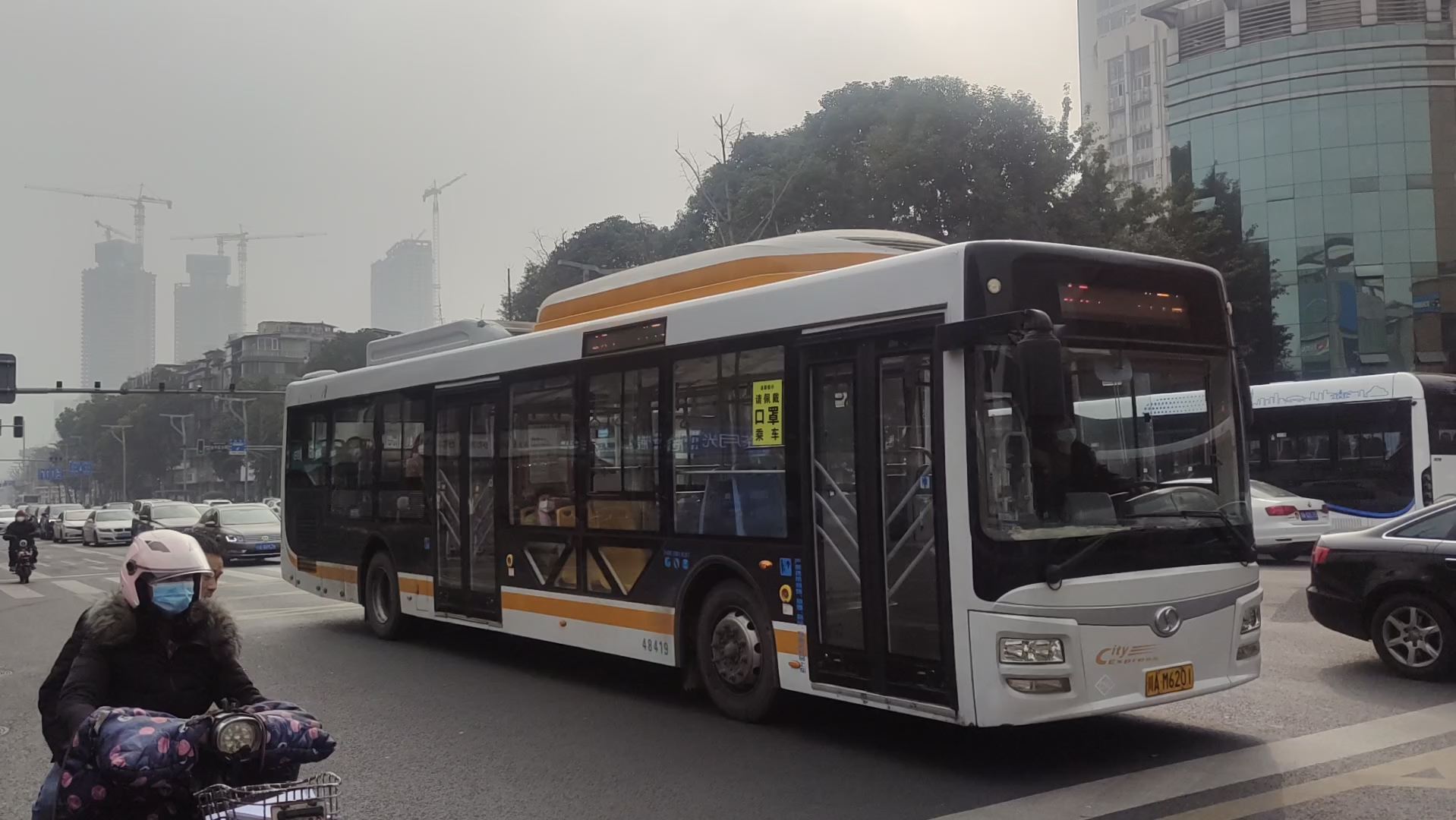 成都公交 48路 蜀都燃气 48路燃气车和62路一样非常少