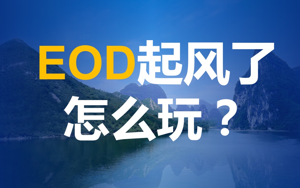 EOD起风了,具体怎么玩?EOD政策风口来临,如何有效抓住?哔哩哔哩bilibili