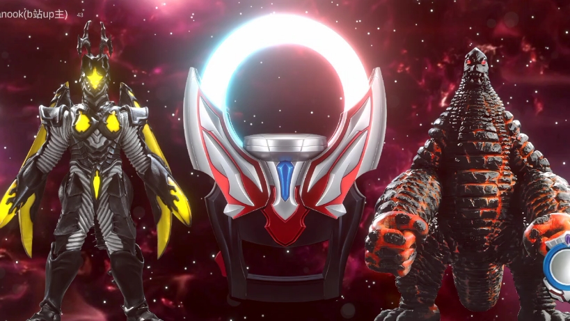 ex雷德王&超级芝顿 奥特超合体